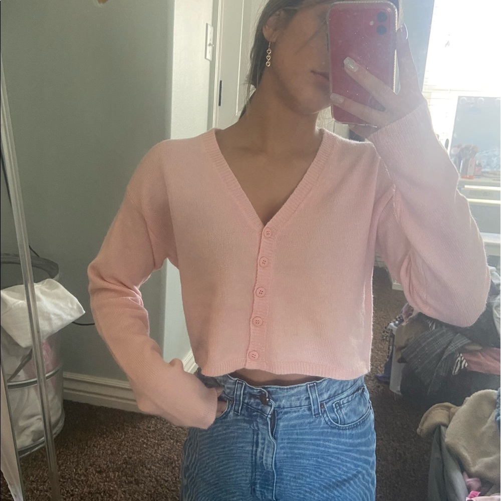 Pink Sweater